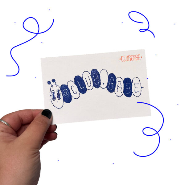 La Chenille ✹ Print A6 – Image 2