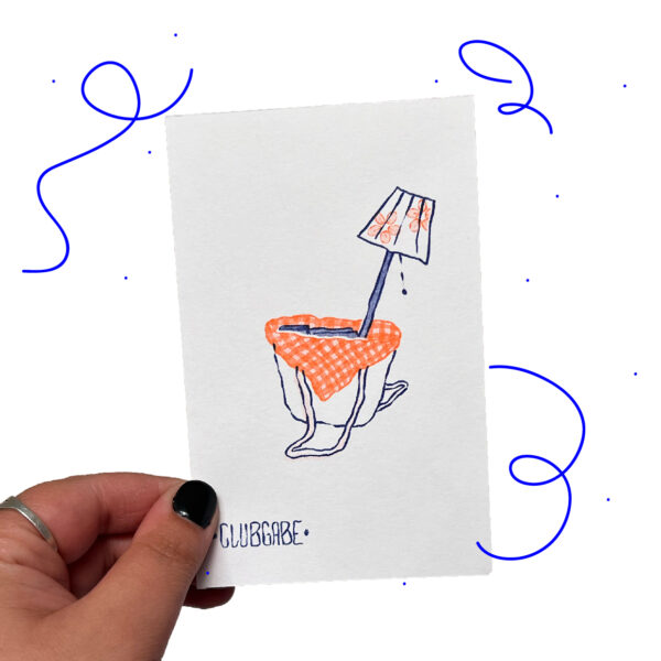 Lire la Nuit ✹ Print A6 – Image 2